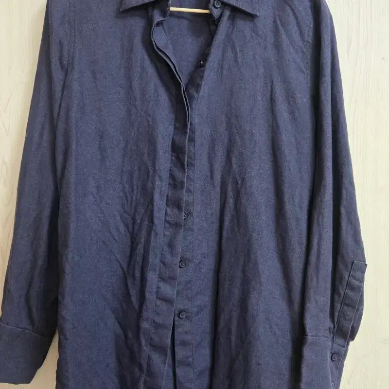 [BUNJANG] COS Navy Linen Shirt EUR 32 / COS 네이비 린넨 셔츠 EUR 32
