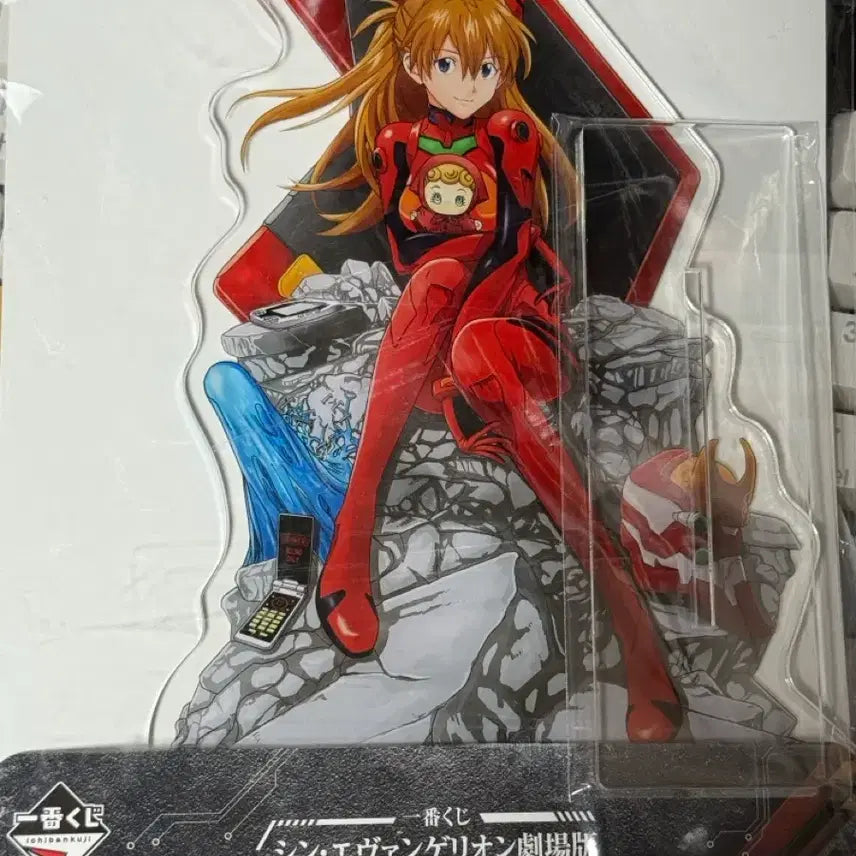 [BUNJANG] Evangelion Ichiban Kuji C Prize Asuka Acrylic Stand / 에반게리온 제일복권 c상 아스카 아크릴