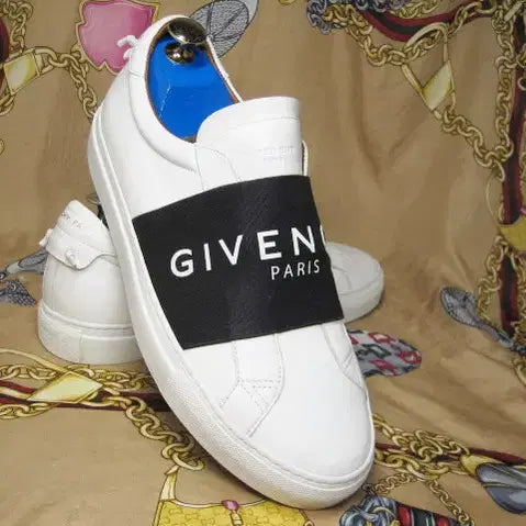 [BUNJANG] Givenchy White Calfskin Urban Street Sneakers EU 41 / 프랑스명품 지방시 화이트 카프스킨 어반 스트리트 스니커즈 270