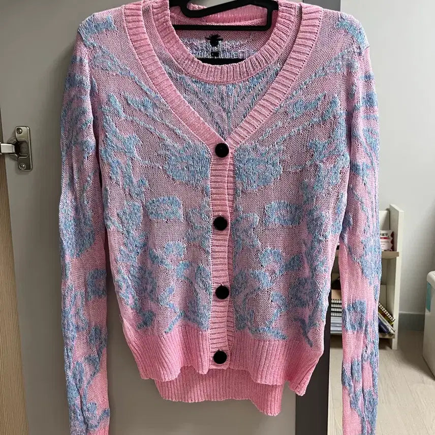 [BUNJANG] Dior-Inspired Summer Knit Short Sleeve Top + Knit Cardigan Set / 디올느낌의 여름 니트반팔+니트가디건 셋업
