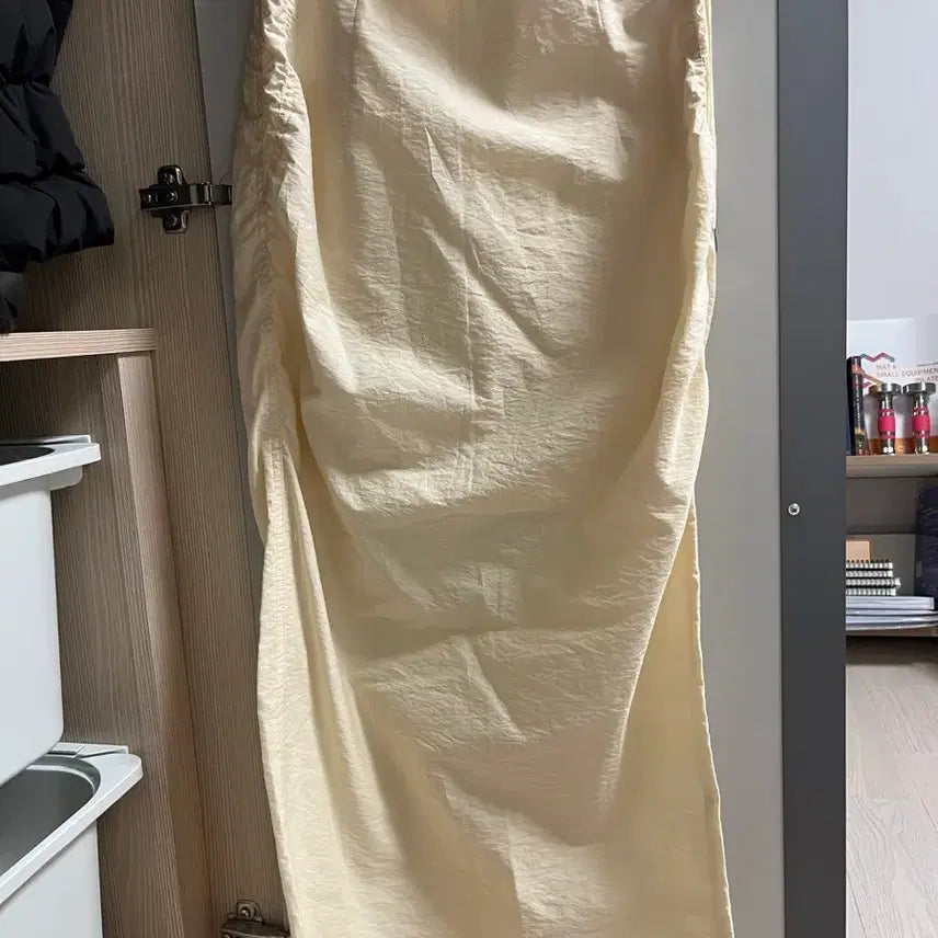 [BUNJANG] TIME Shirring Long Skirt / 타임 셔링 롱 스커트(55)