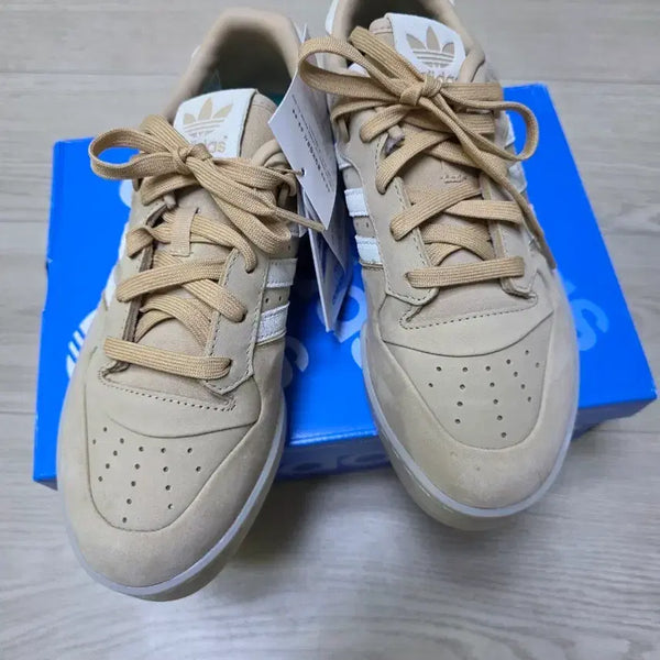[BUNJANG] Adidas Forum Low Beige New (270) / 아디다스 포럼 로우  베이지 새상품 270
