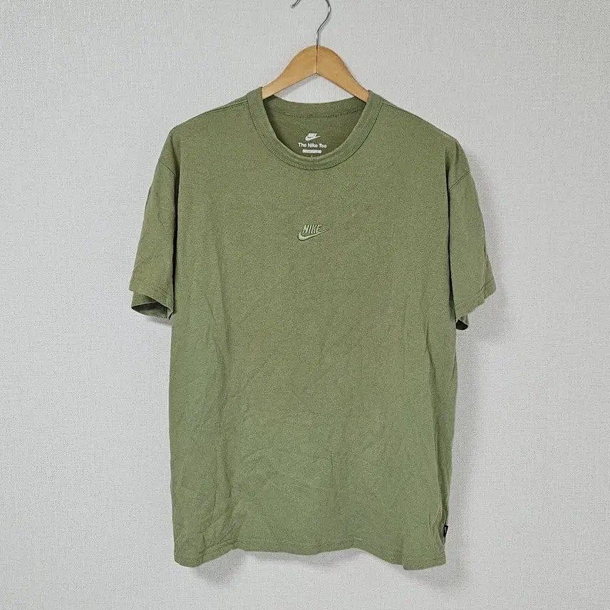 [BUNJANG] Nike NSW Essential Premium Washed T-Shirt Size L (100) / 나이키 NSW 에센셜 프리미엄 반팔티셔츠 워싱 센터 L 100