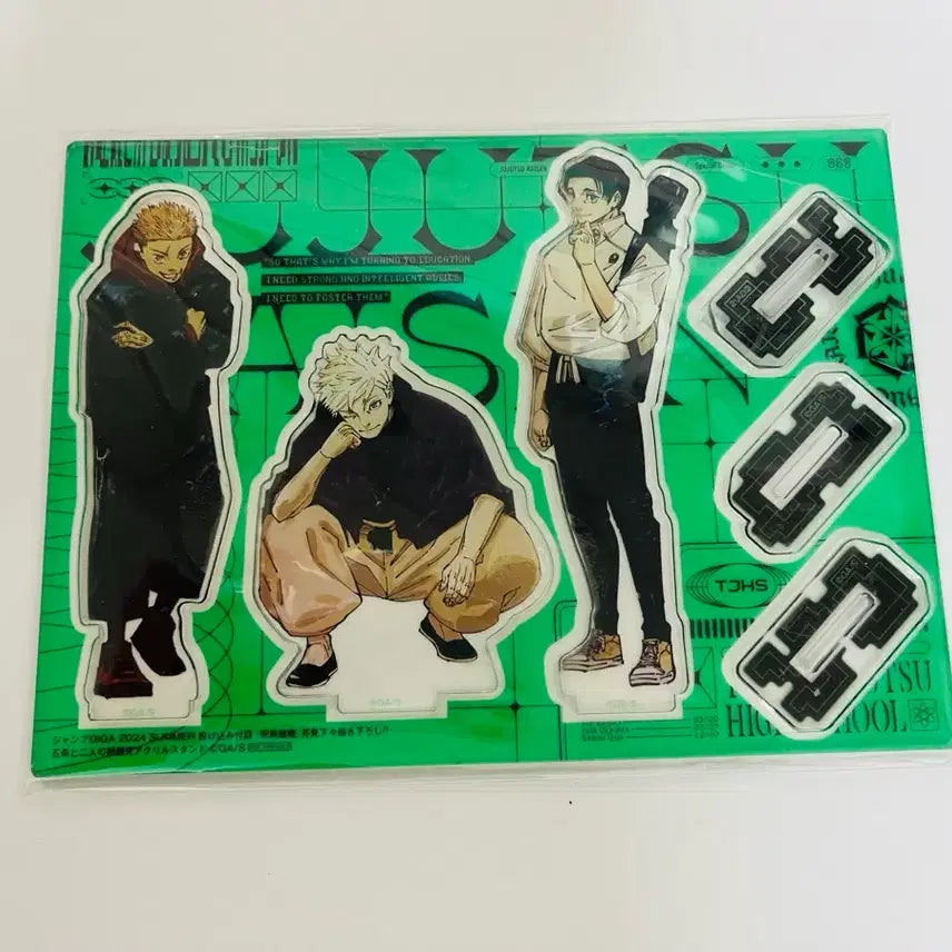 [BUNJANG] Giga Jump 2024 Jujutsu Kaisen Gojo Yuta Yuji Acrylic Standee / 기가점프 GIGA 2024 주술회전 고죠 유타 유지 아크릴 이타도리