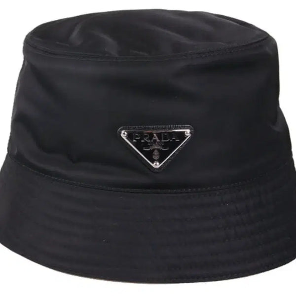 [BUNJANG] Prada Black Bucket Hat - Size L / (실착2회) 프라다 블랙 버킷햇 L사이즈 (XL 교환가능)