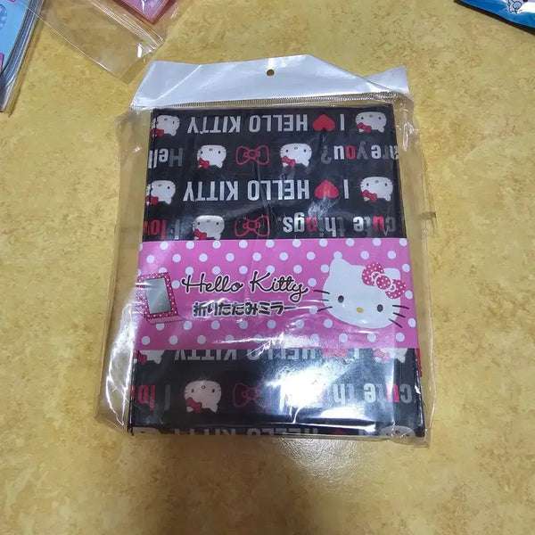 [BUNJANG] Sanrio Hello Kitty Folding Portable Mirror / 정품 / 일본 고전 문구 ] 산리오 헬로키티 접이식 휴대용 거울