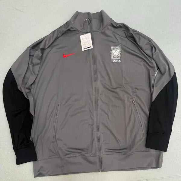 [BUNJANG] Nike National Team Track Top Grey/Black / 나이키 국가대표 트랙탑 그레이/블랙