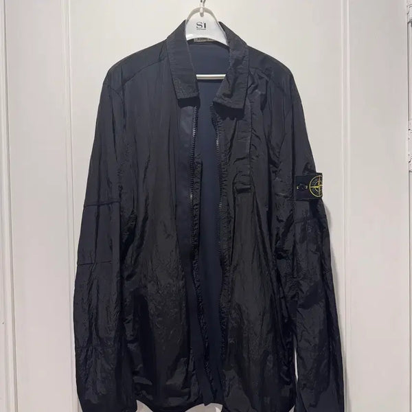 [BUNJANG] Stone Island 18FW Nylon Metal Overshirt Black / [M]18FW 스톤아일랜드 나일론 메탈 오버셔츠 블랙