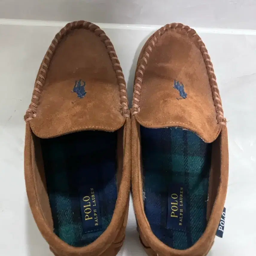 [BUNJANG] Polo Ralph Lauren Suede Moccasin Loafers Brown 270 / 폴로랄프로렌 모카신 스웨이드 로퍼 구두 270 브라운