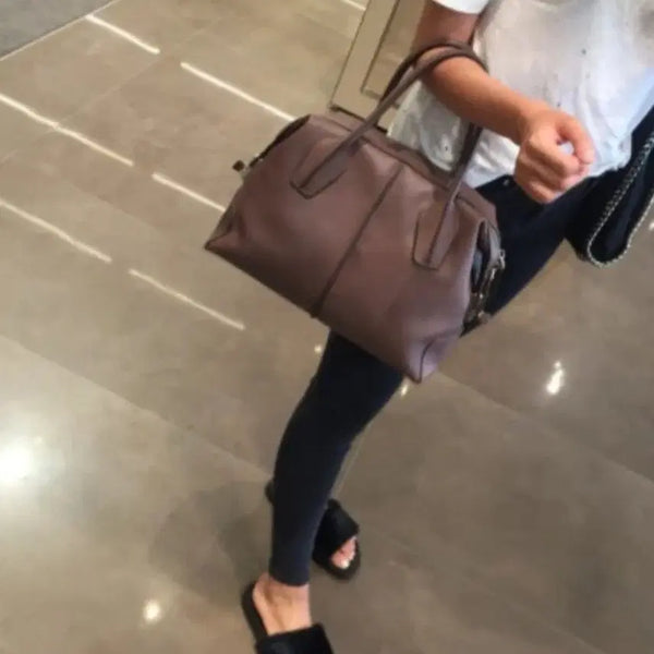 [BUNJANG] Tod's Purple Leather Tote Bag / 정품 ㅡ토즈ㅡ퍼플. 토트백