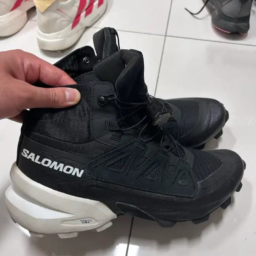 [BUNJANG] Salomon x MM6 Maison Margiela Cross High Black / 살로몬 x MM6 메종 마르지엘라 크로스 하이 블랙