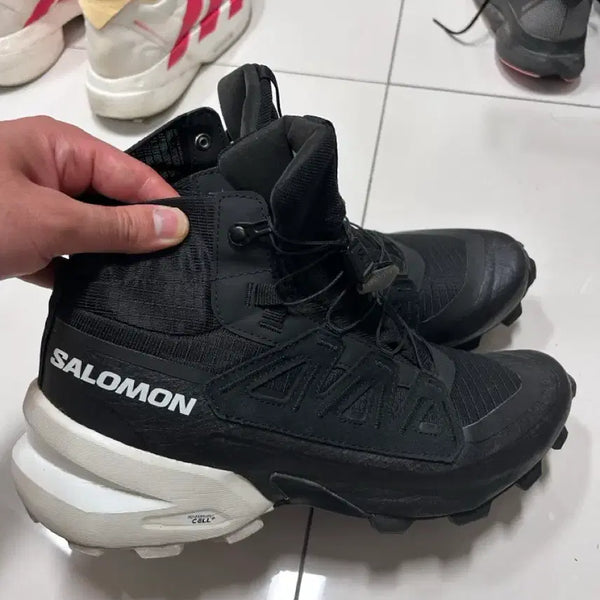 [BUNJANG] Salomon x MM6 Maison Margiela Cross High Black / 살로몬 x MM6 메종 마르지엘라 크로스 하이 블랙