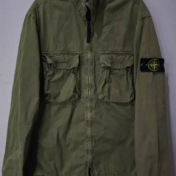 [BUNJANG] Stone Island 22SS Old Effect Overshirt L / 정품 스톤아일랜드 22SS 올드이펙트 오버셔츠 100/L