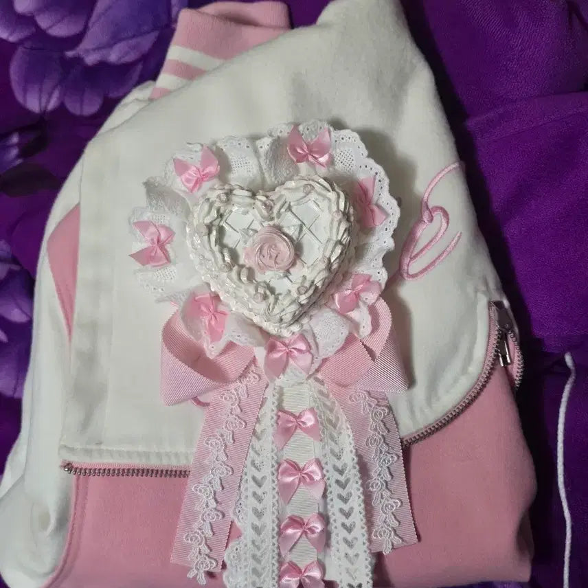 [BUNJANG] PML Rose Cake Rosetta Brooch Bundle Set / PML 장미 케이크 로제타  브로치 페어리계 엔젤릭프리티 4개 일괄