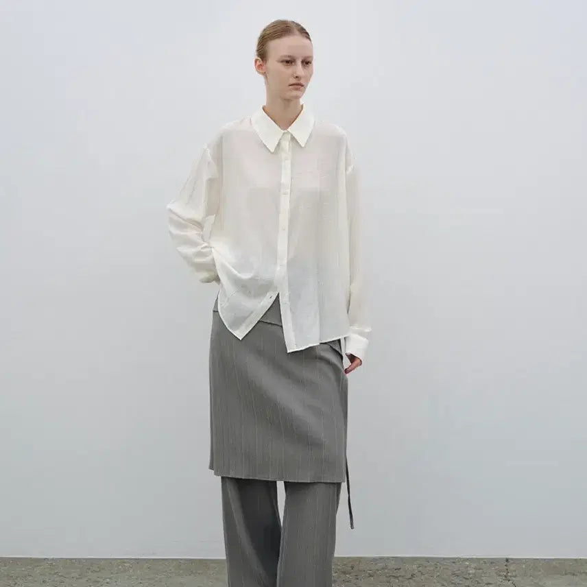 [BUNJANG] Neev Tiered Layered Wrap Pants Skirt / Neev - tiered layered skirt wrap pants