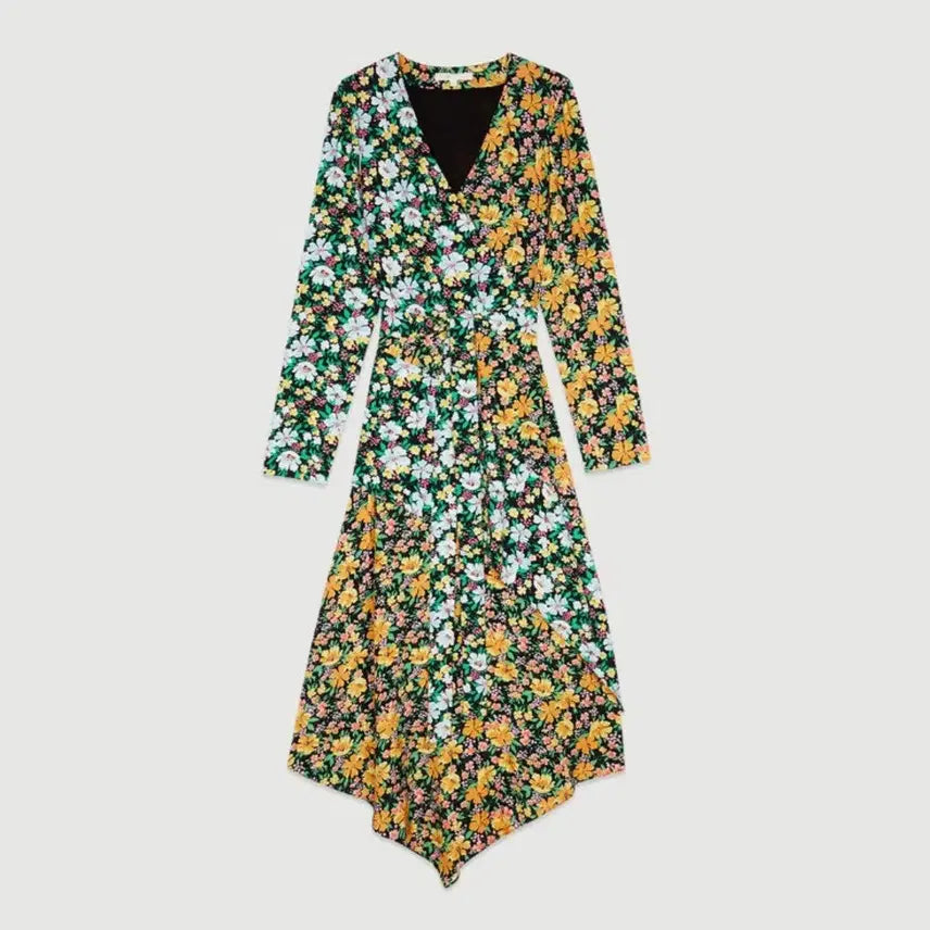 [BUNJANG] Maje Flower Dress Size 1 / (택O/새상품)마쥬 플라워 원피스