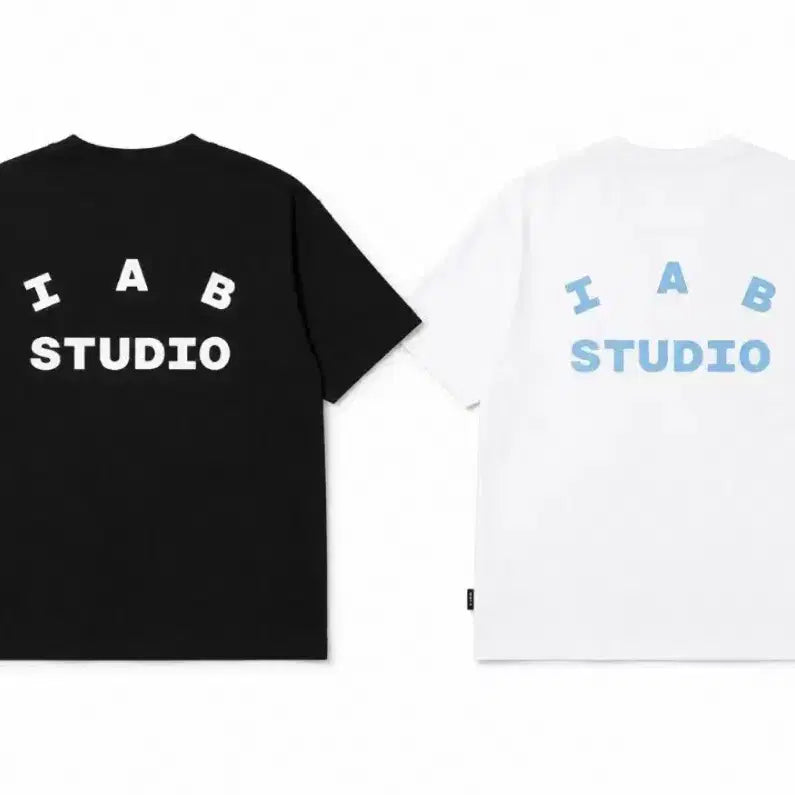 [BUNJANG] IAB Studio Oversized T-Shirt Black/White / 아이앱 스튜디오 반팔티 블랙/화이트 XL L S 새상품