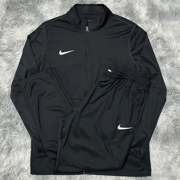 [BUNJANG] Nike Swoosh Training Set Black / 나이키 스우시 트레이닝세트 블랙