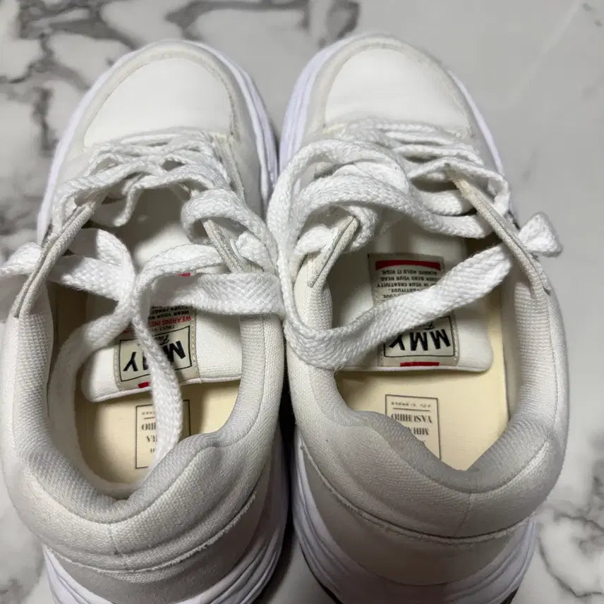 [BUNJANG] Mihara Yasuhiro Original Sole Low Top Sneaker White / [45] 미하라야스히로 올리버 화이트
