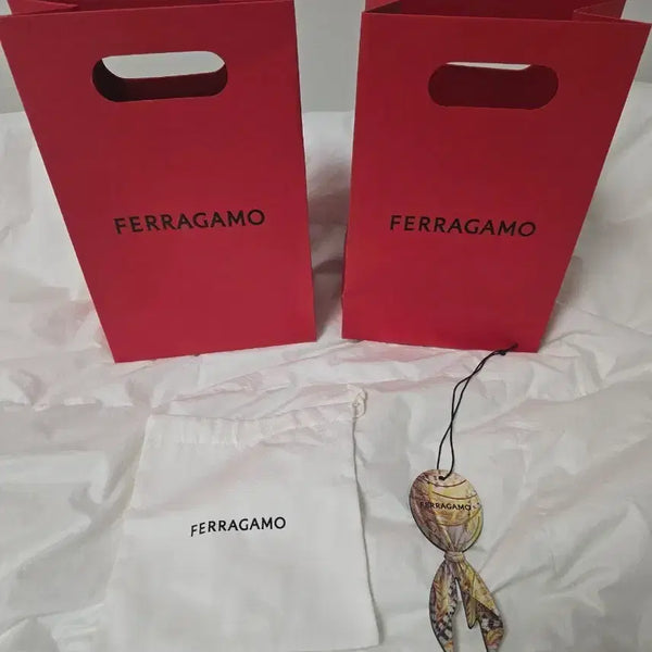 [BUNJANG] Salvatore Ferragamo Shopping Bag Dust Bag / 페레가모 쇼핑백 더스트백