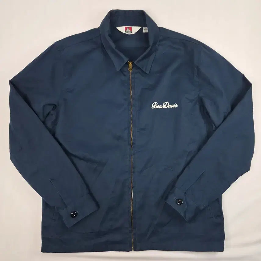 [BUNJANG] Ben Davis Navy Blouson Jacket / 벤 데이비스 네이비 블루종 자켓