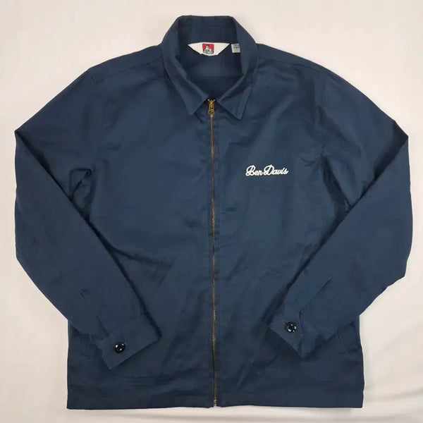 [BUNJANG] Ben Davis Navy Blouson Jacket / 벤 데이비스 네이비 블루종 자켓