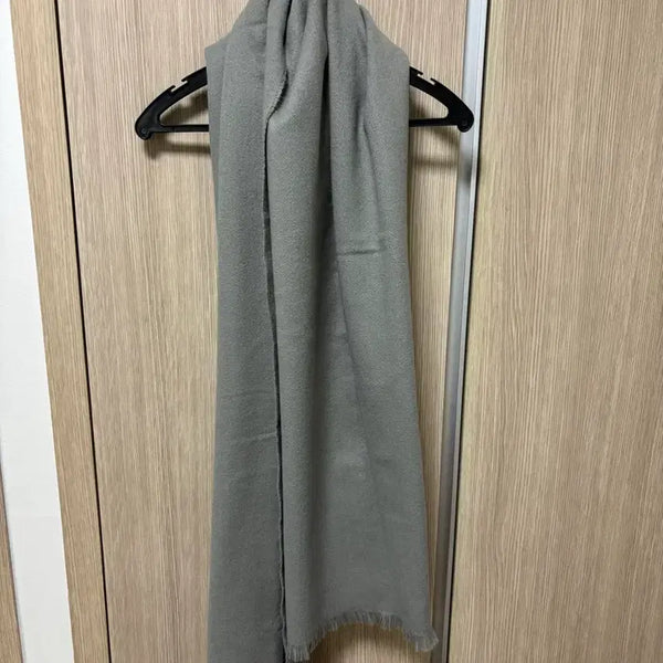 [BUNJANG] Indie Brand Gray Muffler / 인디브랜드 그레이 머플러 / 목도리