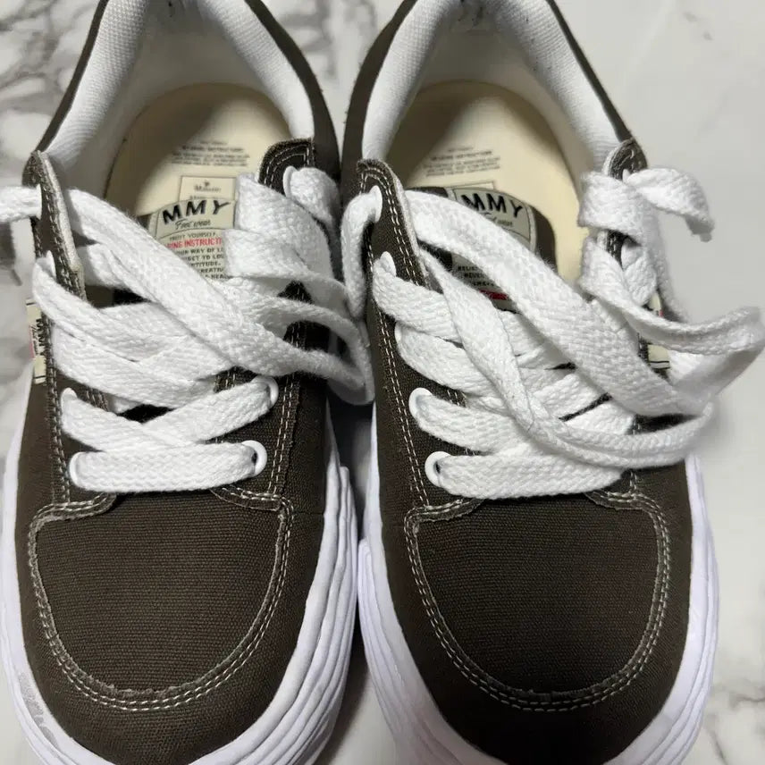 [BUNJANG] Mihara Yasuhiro Oliver Suede Sneakers Khaki Size 45 / [45] 미하라야스히로 올리버 카키