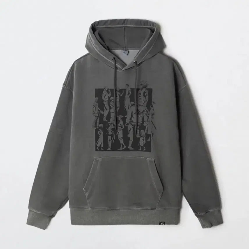 [BUNJANG] SPAO Hunter x Hunter Collaboration Hooded Sweatshirt / 짐정리-헌헌 콜라보 스파오 환영여단 헌터헌터 후드티
