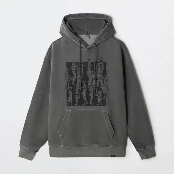 [BUNJANG] SPAO Hunter x Hunter Collaboration Hooded Sweatshirt / 짐정리-헌헌 콜라보 스파오 환영여단 헌터헌터 후드티