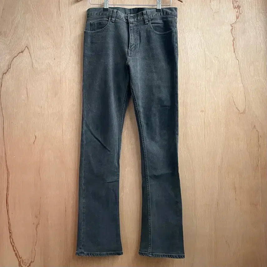 [BUNJANG] N.Hoolywood Slim Flare 517 Black Jeans / n.hoolywood 슬림 플레어 517 블랙진 엔헐리우드