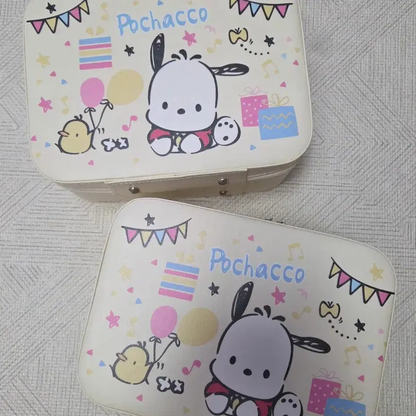 [BUNJANG] Sanrio Pochacco Makeup Box Ready Bag / 산리오 포차코 메이크업박스 레디백 새상품
