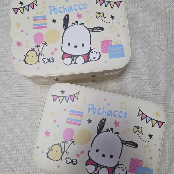 [BUNJANG] Sanrio Pochacco Makeup Box Ready Bag / 산리오 포차코 메이크업박스 레디백 새상품