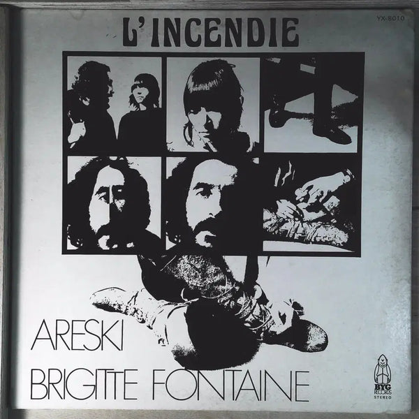 [BUNJANG] Areski Brigitte Fontaine L'Incendie Japanese LP / Areski Brigitte Fontaine L'Incendie 일본LP
