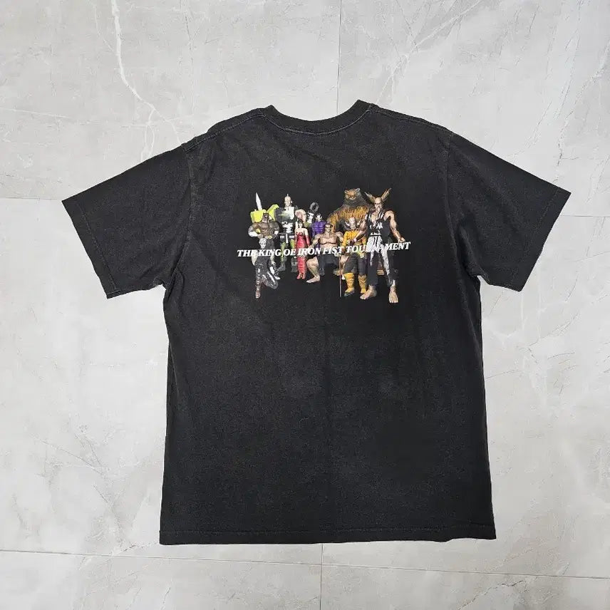 [BUNJANG] Uniqlo x Tekken Collaboration Vintage T-Shirt XL / 유니클로X철권 콜라보 빈티지 티셔츠