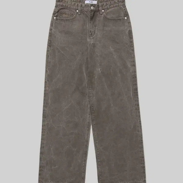 [BUNJANG] Plac Step P06 Cation Brown Denim Pants / 플랙 - 스텝 P06 카치온 브라운 데님 팬츠