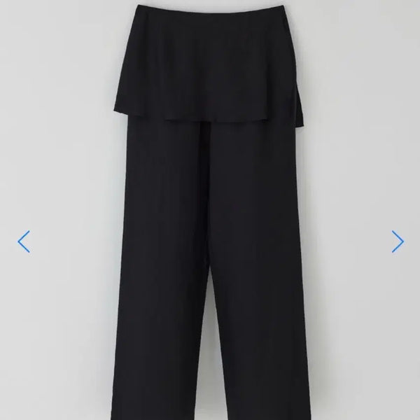 [BUNJANG] Thanat 25ss Layered Pants Black S / 오늘만) 타낫 25ss 레이어드 팬츠 블랙 s