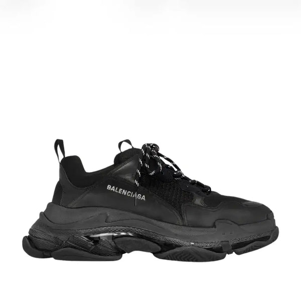 [BUNJANG] Balenciaga Triple S Black Sneakers / 발렌시아가 트리플S 37사이즈