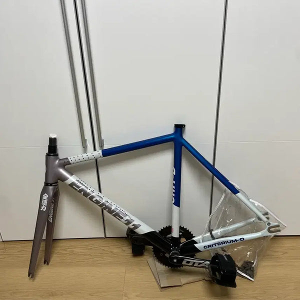 [BUNJANG] Engine11 CritD Frame Set - Metal Blue, Size M / 엔진11 크릿디 메탈블루 M사이즈 프레임+크랭크셋 판매