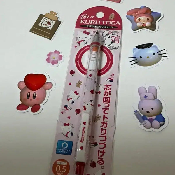 [BUNJANG] Hello Kitty Kuru Toga Mechanical Pencil / 쿠루토가 키티 팝니다