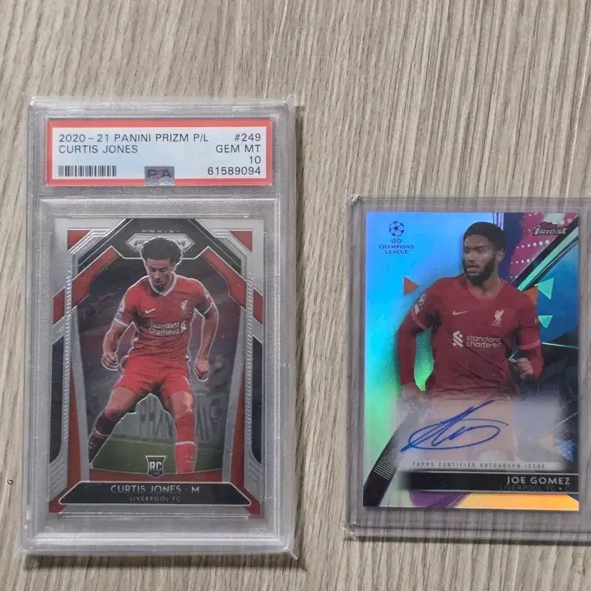[BUNJANG] Joe Gomez Autograph / Tyrese Haliburton Certified Rookie Card / 탑스 조 고메스 친필싸인 / 파니니 커티스존스 psa10