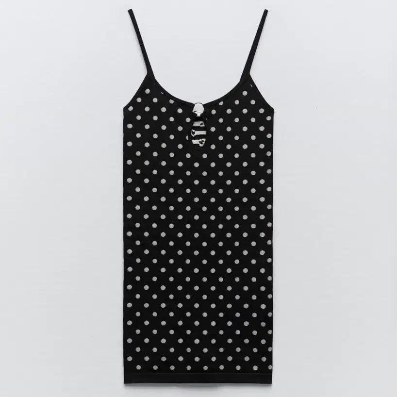 [BUNJANG] Zara Polka Dot Sleeveless Dress / Zara 자라 도트 민소매 원피스