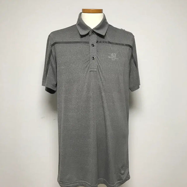[BUNJANG] Henry Cotton Men's Short-Sleeve Polo T-Shirt Charcoal / [헨리코튼](95) 남성 카라 반팔티