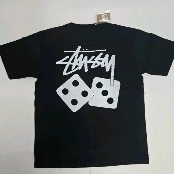 [BUNJANG] Stussy Dice Short Sleeve T-Shirt Black / 스투시 다이스 반팔 티셔츠 블랙