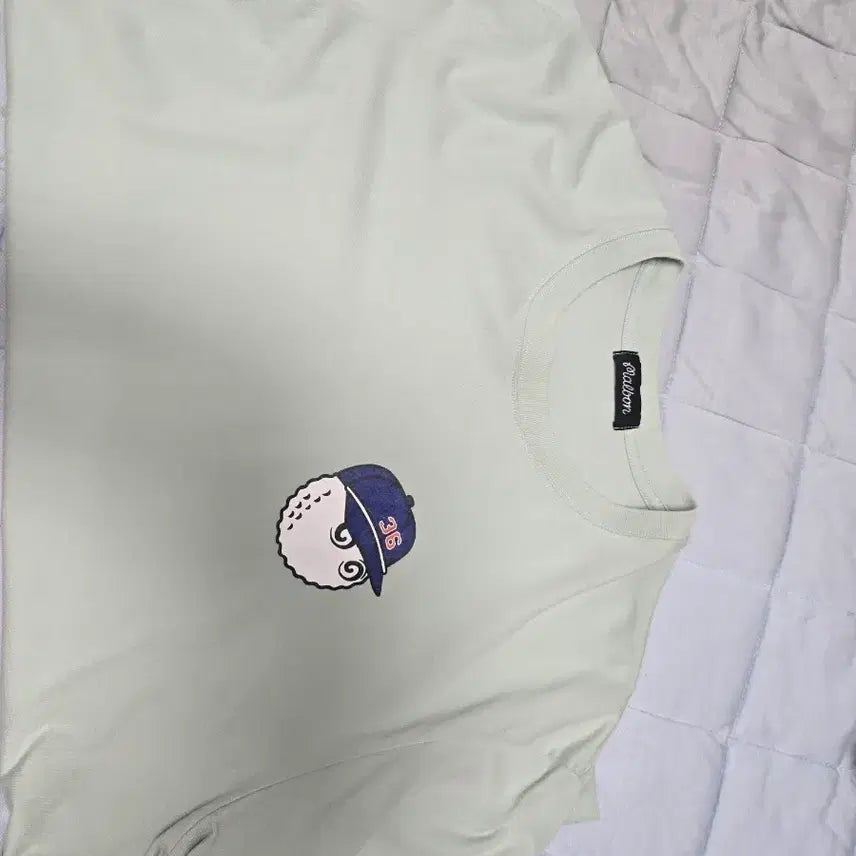 [BUNJANG] Malbon Golf Mint Short Sleeve T-Shirt / 말본 골프 티셔츠 민트색 반팔티