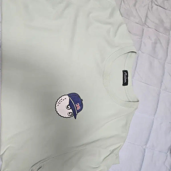 [BUNJANG] Malbon Golf Mint Short Sleeve T-Shirt / 말본 골프 티셔츠 민트색 반팔티
