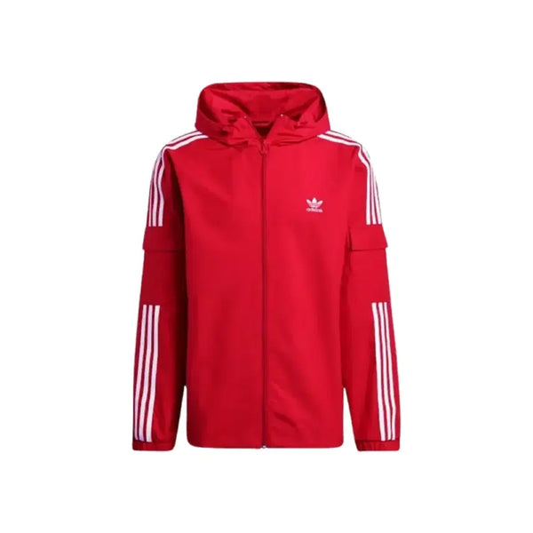 [BUNJANG] Adidas 3ST Windbreaker Scarlet Jacket GN3473 / M 아디다스 3ST 윈드브레이커 스칼렛 자켓 GN3473