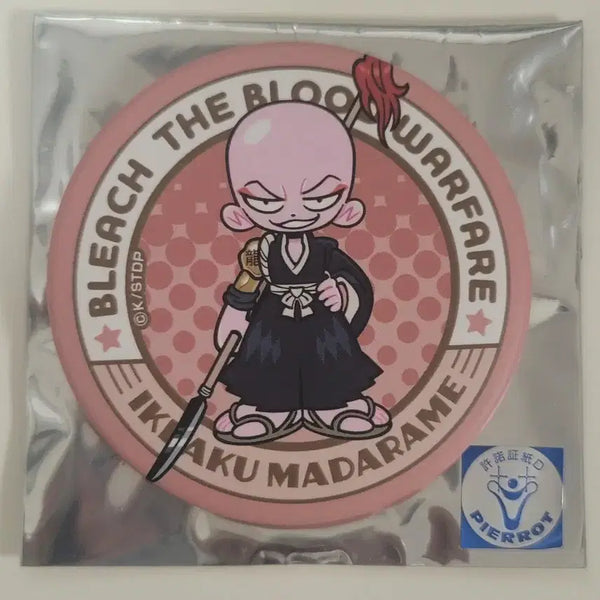 [BUNJANG] Bleach Madarame Ikaku Can Badge / 블리치 캔뱃지 [마다라메 잇카쿠]