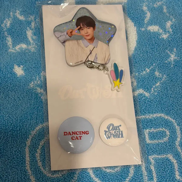 [BUNJANG] NCT WISH Yushi ILTU Can Badge Set (Sealed) / 엔시티위시 유우시 일투 캔뱃지 세트 미개봉