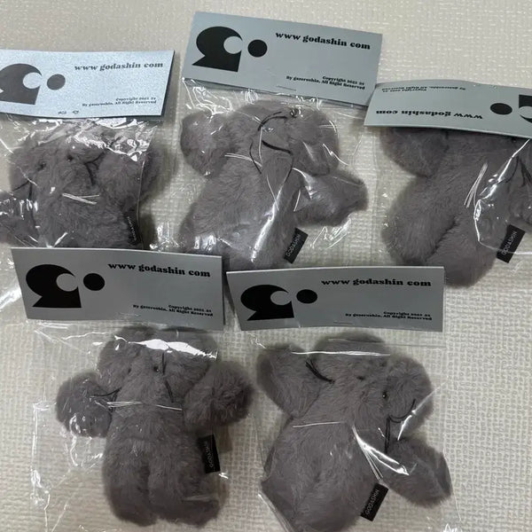 [BUNJANG] Godashin Cats Keyring Grey / [새상품] 고다신 캣츠 키링 그레이